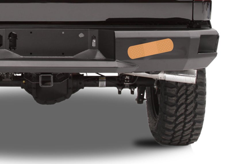 Rogue River Tactical Large Funny Ouch Band Aid Bandage Bumper Sticker Truck RV Boat Window Auto Car Decal Dent Ding (4) - Image 4